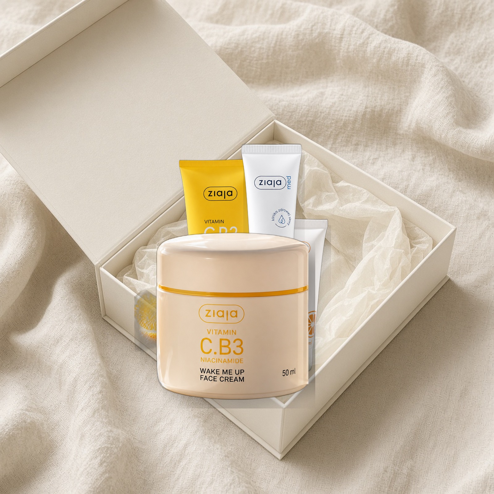 Hyperpigmentation set — Ziaja products together